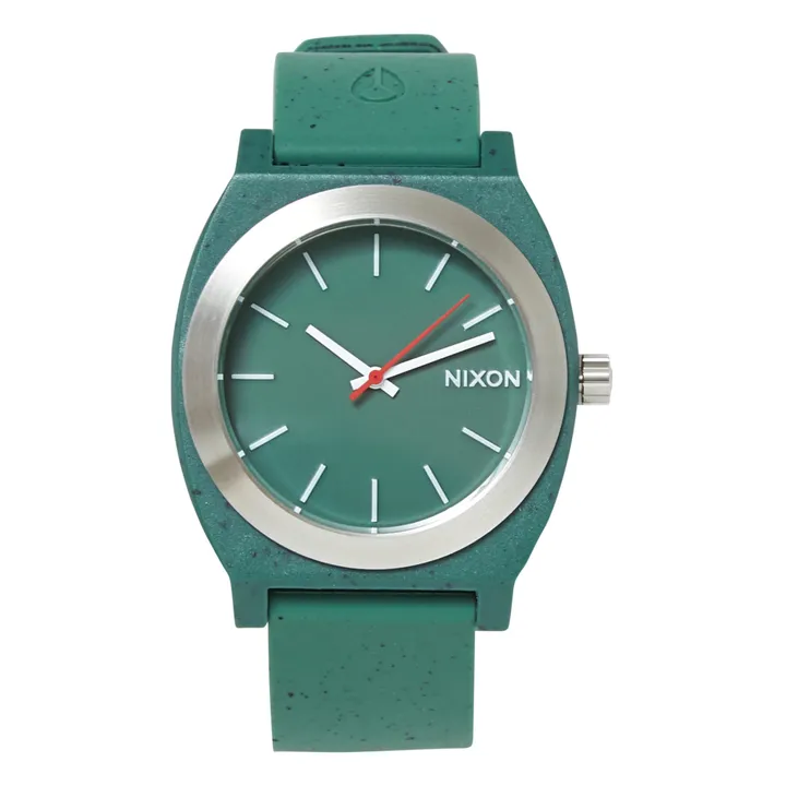 Reloj reciclado Time Teller OPP | Verde oliva- Imagen del producto n°0