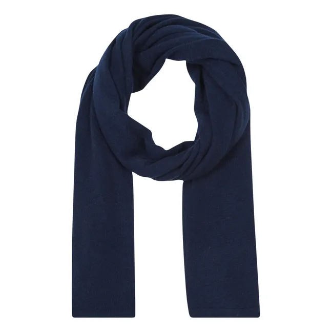 Echarpe Mellow Cachemire | Bleu marine
