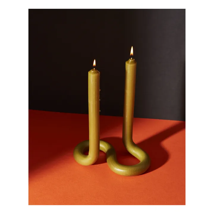TWIST Candle  | Green- Product image n°1