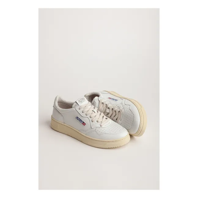Baskets Medalist Low Cuir | Blanc