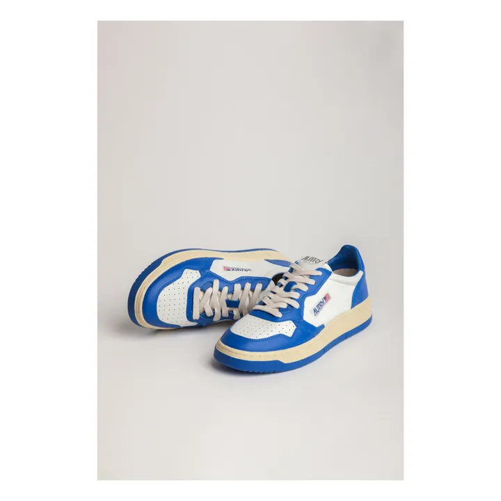 Leder-Sneakers Medalist Low | Königsblau- Produktbild Nr. 2