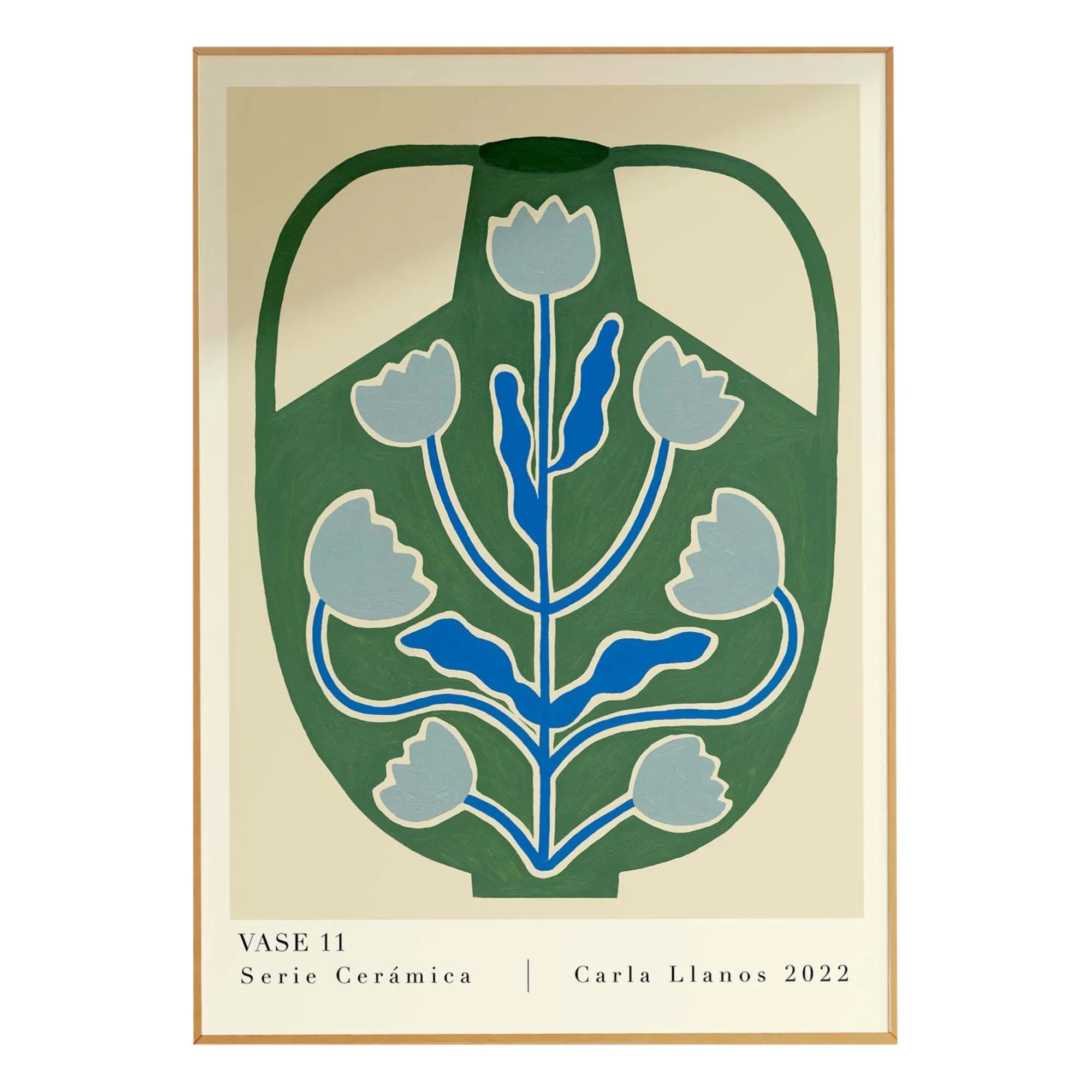 Carla Llanos - Affiche Vase #11 (Carla Llanos) - Couverture