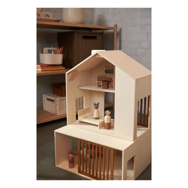 Casa delle bambole, modello: Mirabelle, in legno | Caramello