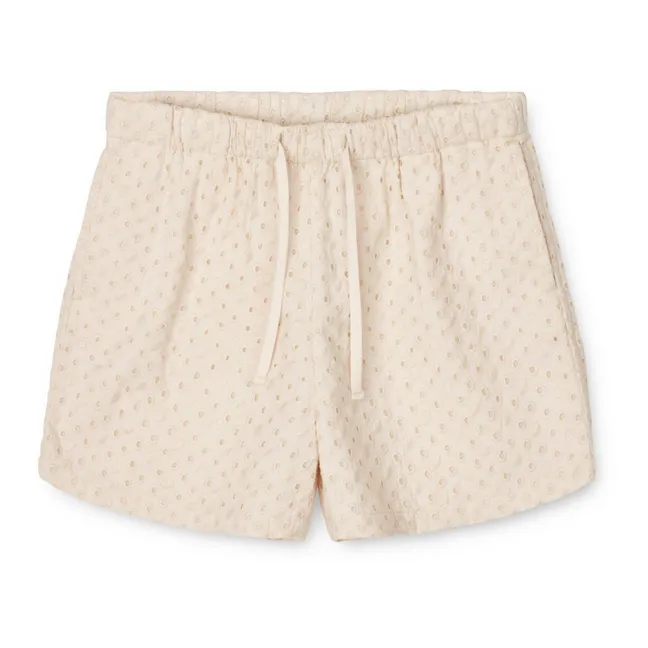 Madison Organic Cotton Shorts | Ecru