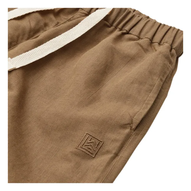 Shorts Bio-Baumwolle Madison | Braun