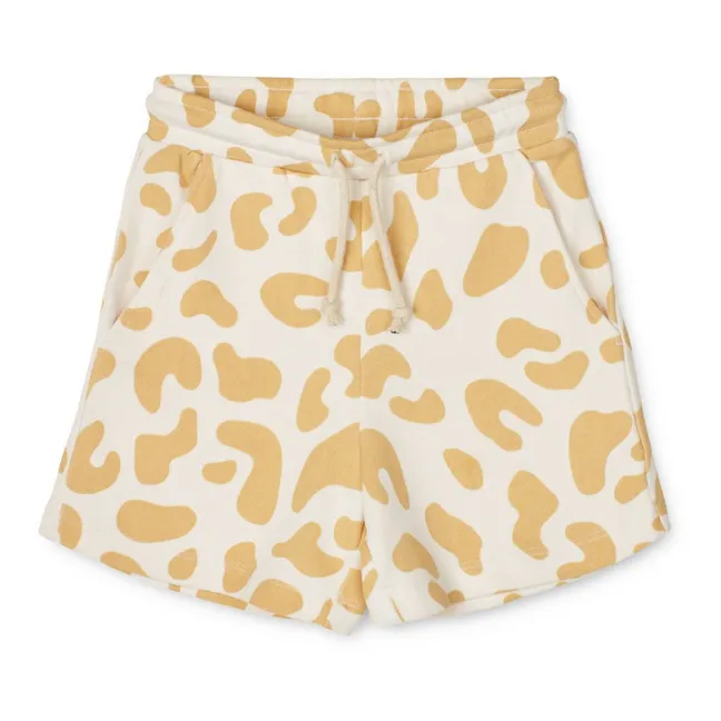 Short Molleton Coton Bio Gram  | Jaune