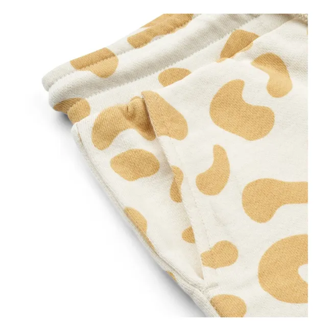 Short Molleton Coton Bio Gram  | Jaune
