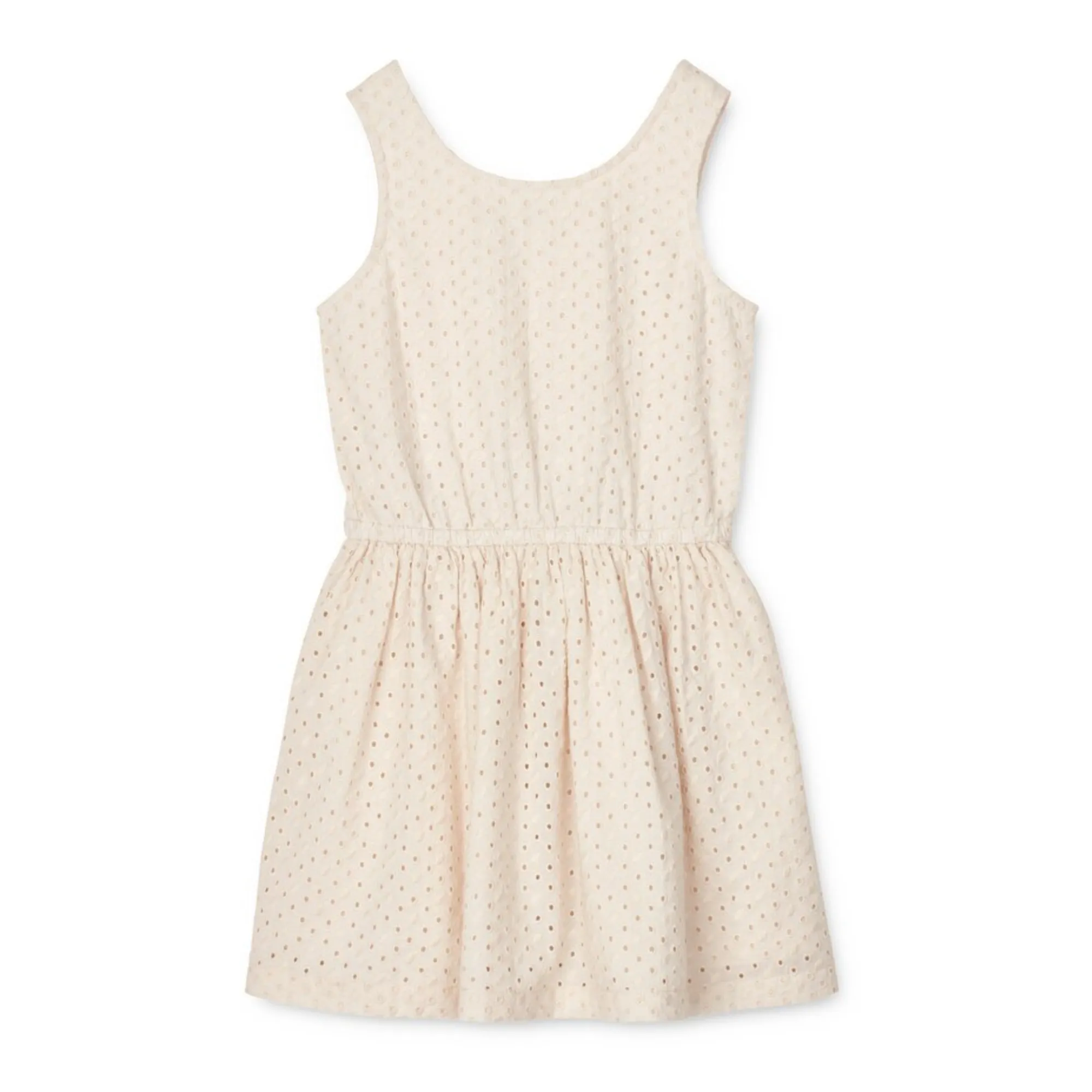 Liewood Beige Idaho Organic Cotton Short Dress