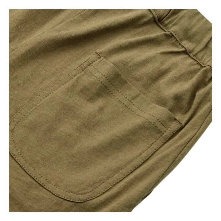 Bako Organic Cotton Shorts | Khaki- Product image n°3