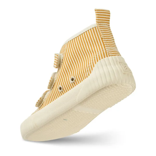 Sneakers Montantes Keep | Jaune moutarde