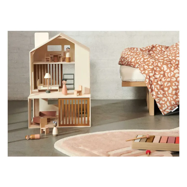 Casa delle bambole, modello: Mirabelle, in legno | Rosa- Immagine del prodotto n°1