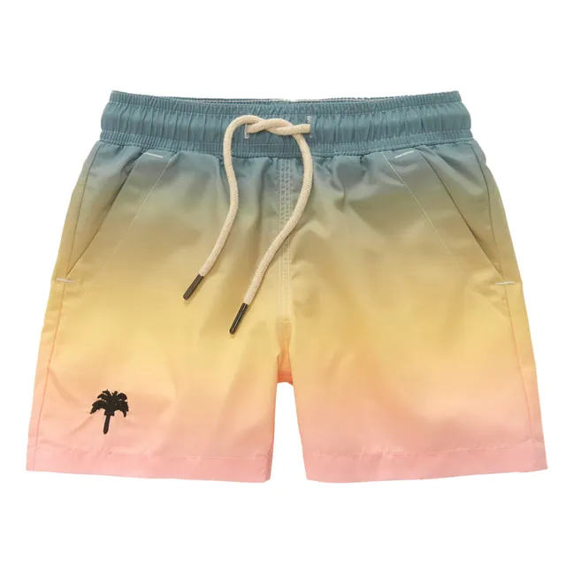 Tie-Dye Swim Shorts | Pink