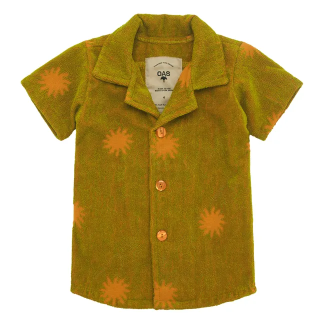 Bluse Sunny Frottee | Gelb