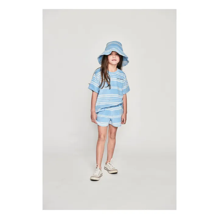 Miami Terry Cloth T-Shirt | Light blue- Product image n°2