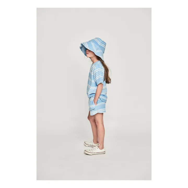 Miami Terry Cloth T-Shirt | Light blue- Product image n°3