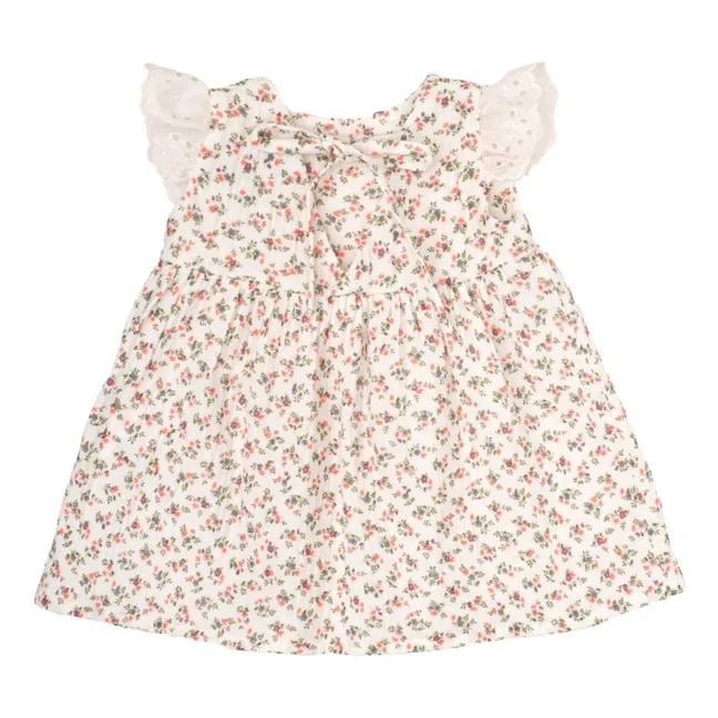 Vestido Flores | Crudo