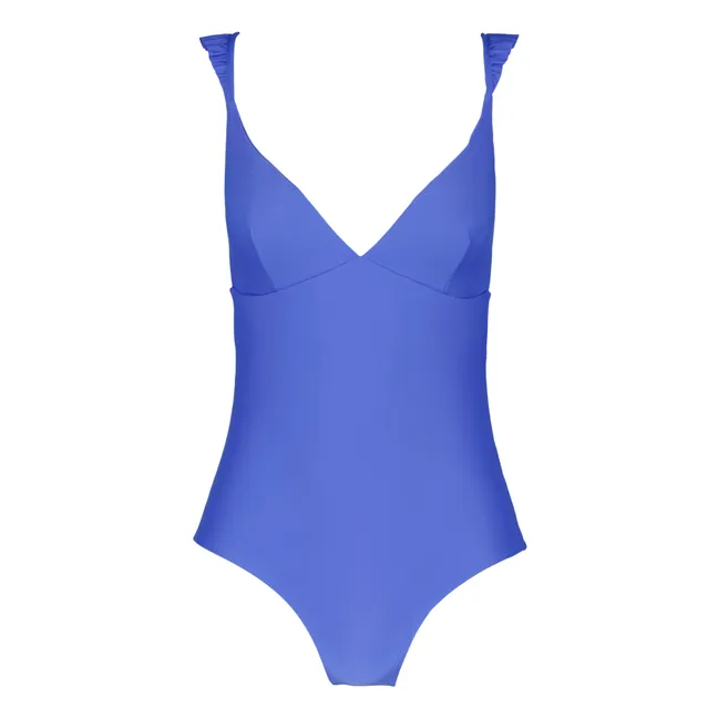 Maillot de Bain 1 Pièce Polyamide Recyclé Allegra - Collection Femme  | Bleu roi