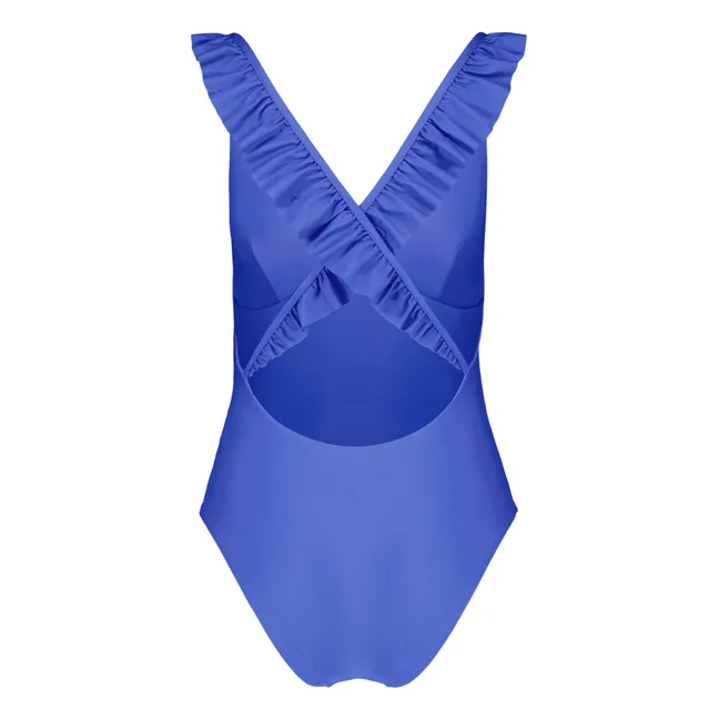 Maillot de Bain 1 Pièce Polyamide Recyclé Allegra - Collection Femme  | Bleu roi