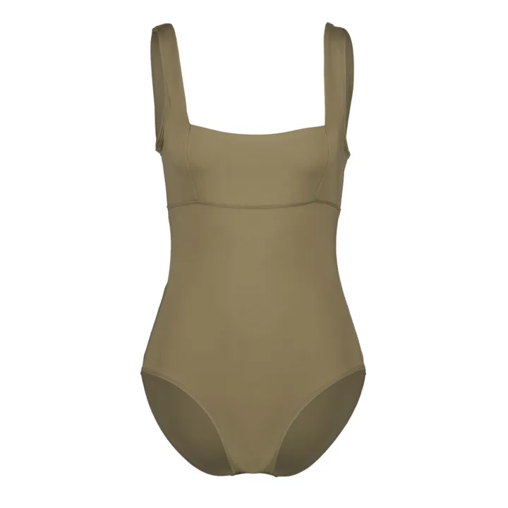 Maillot de Bain 1 Pièce Polyamide Recyclé Maria - Collection Femme  | Taupe- Image produit n°0