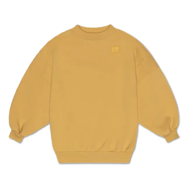Sweatshirt Ballonärmel | Orange