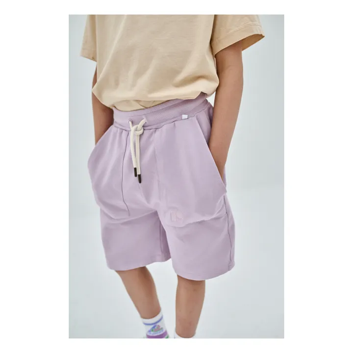 Midi shorts | Mauve- Product image n°6