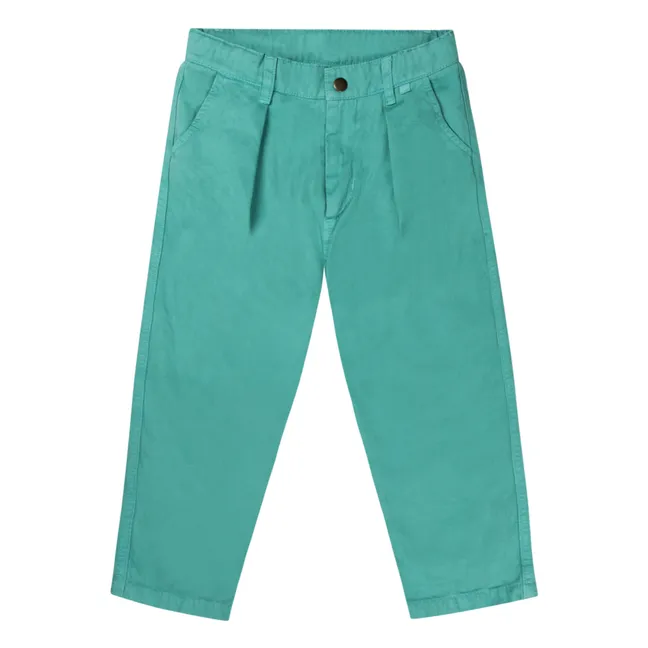 Chino Trousers | Turquoise