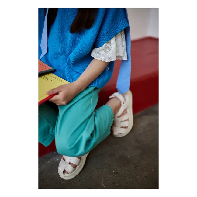 Pantalones chinos | Azul Turquesa