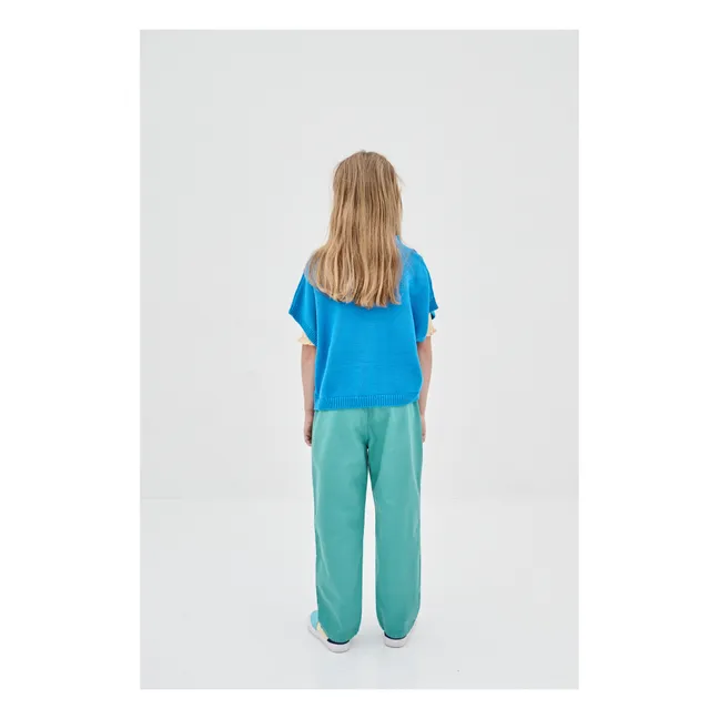 Pantalon Chino | Bleu turquoise