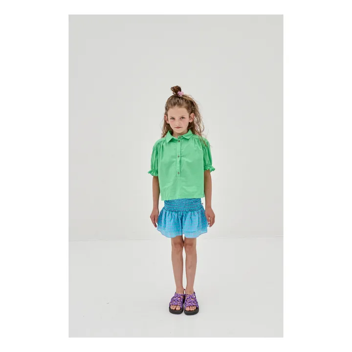 Dreamy Blouse | Green- Product image n°1