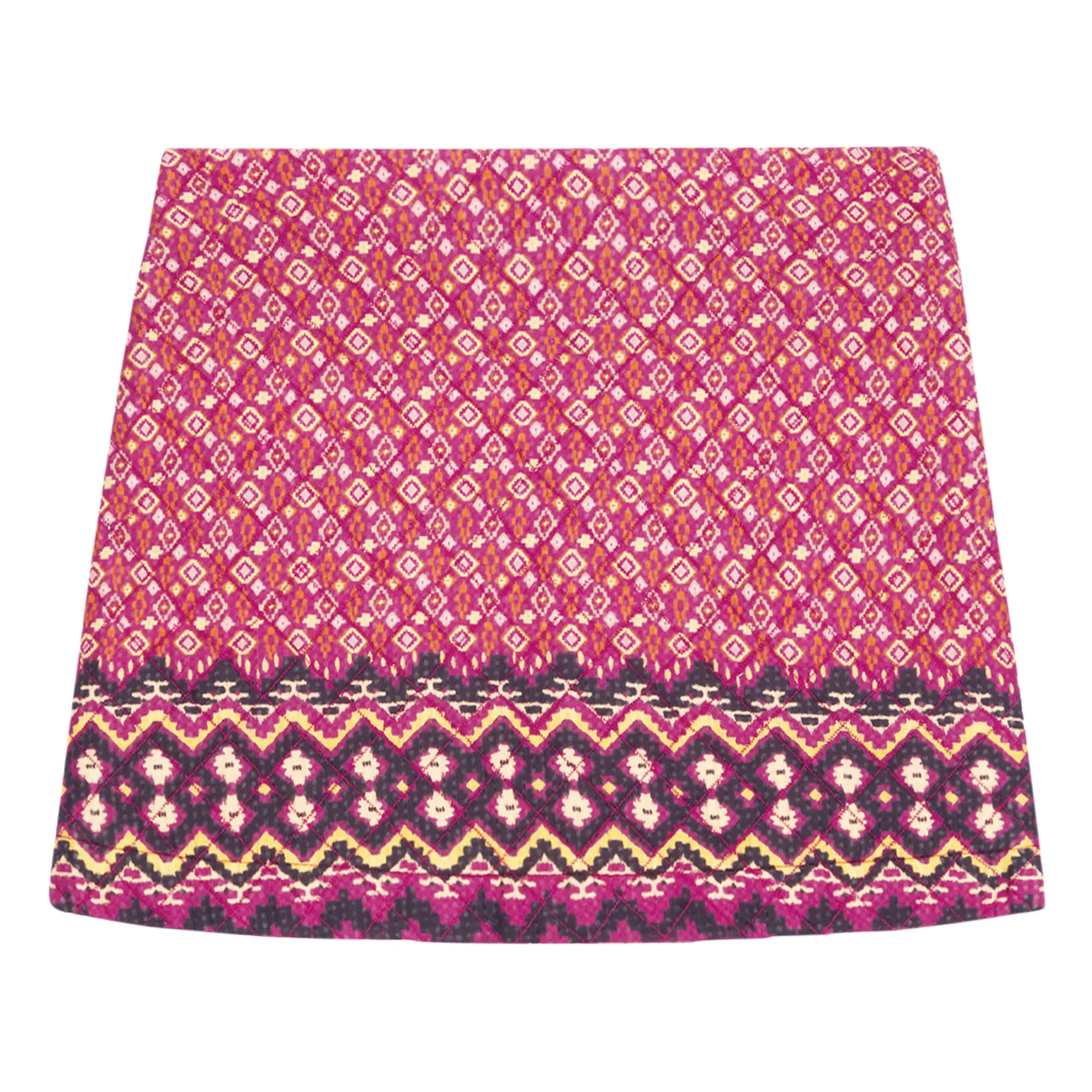Vanessa Bruno Fuchsia Tolmia Quilted Skirt