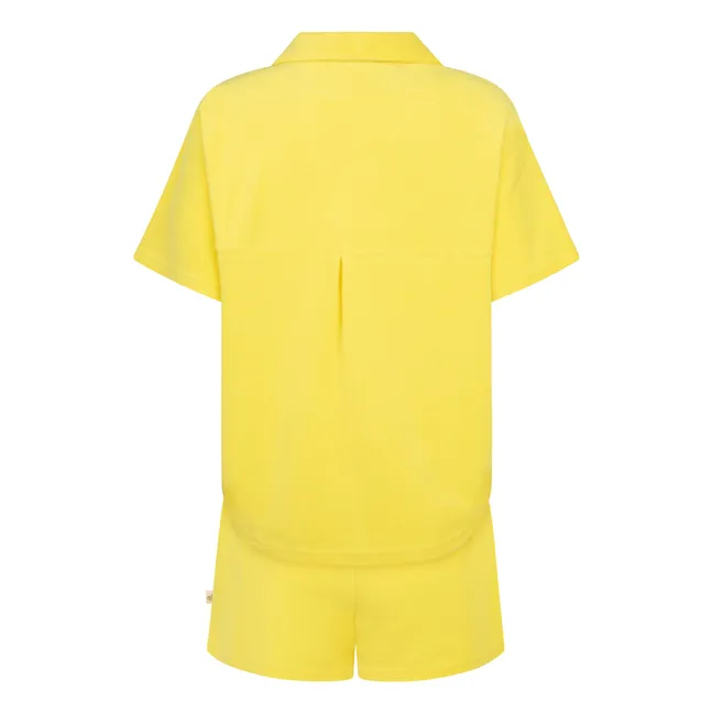Juego de camisas de rizo | Amarillo