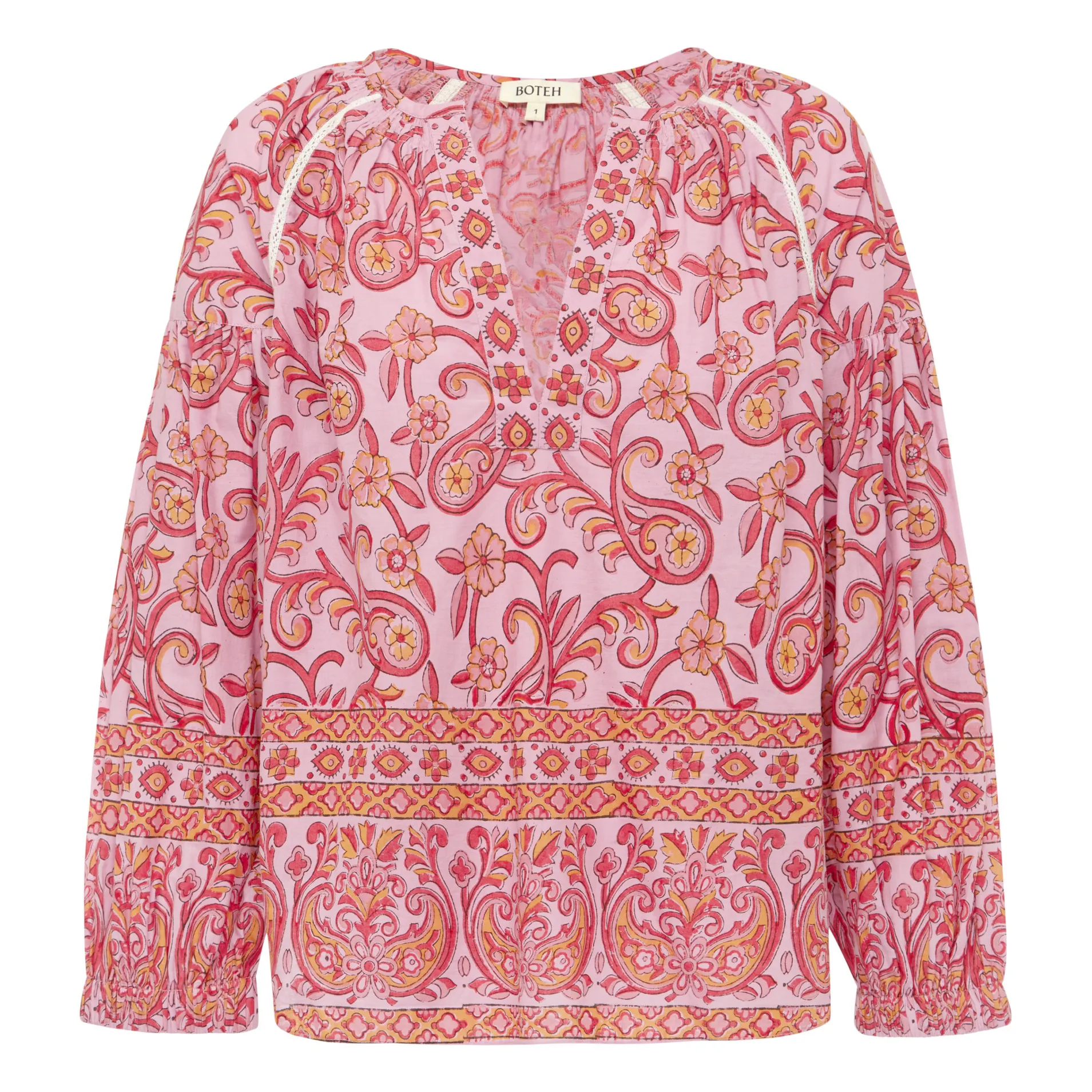 Boteh Pink Kiki Nazar Blouse