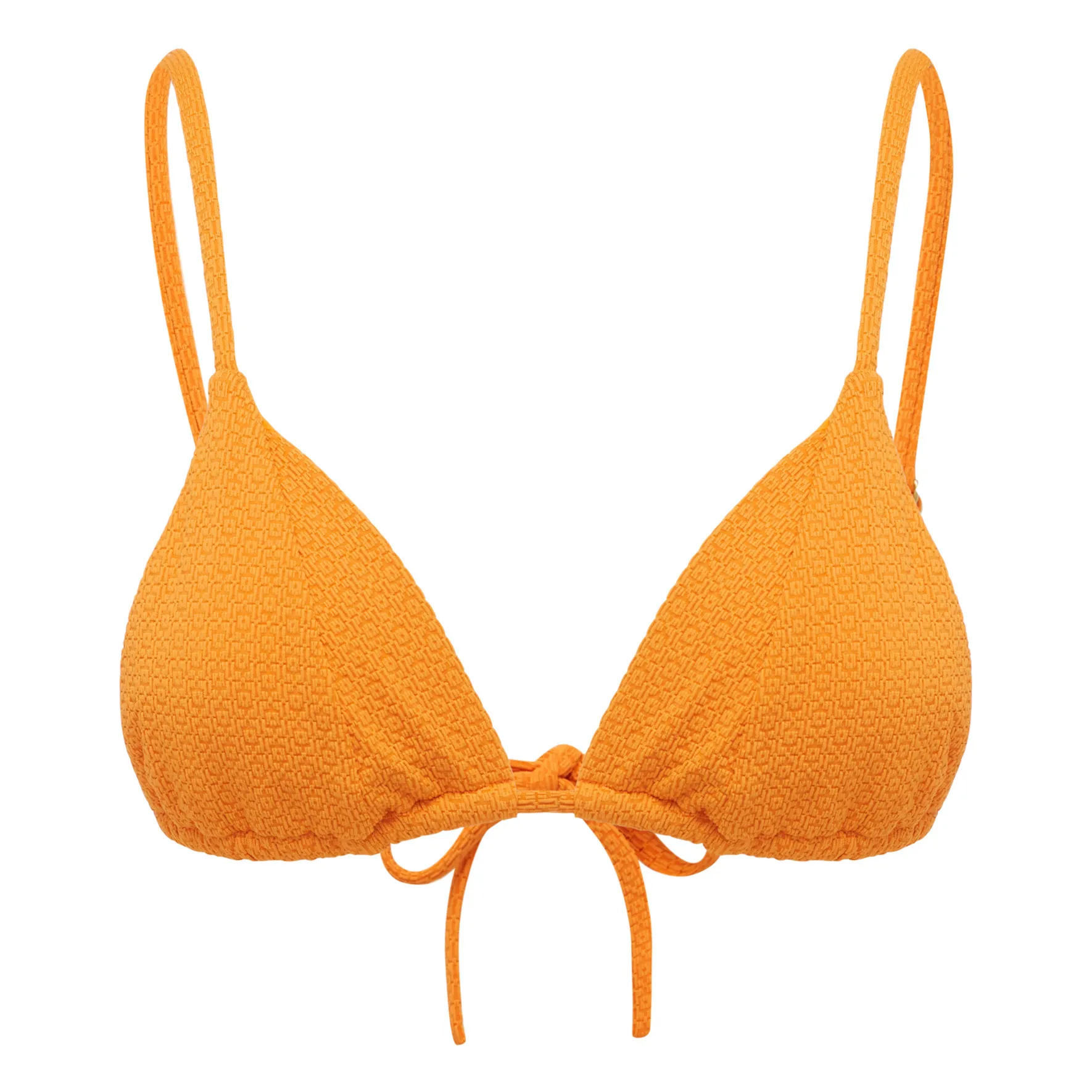 Boteh Orange Andri Bikini Top