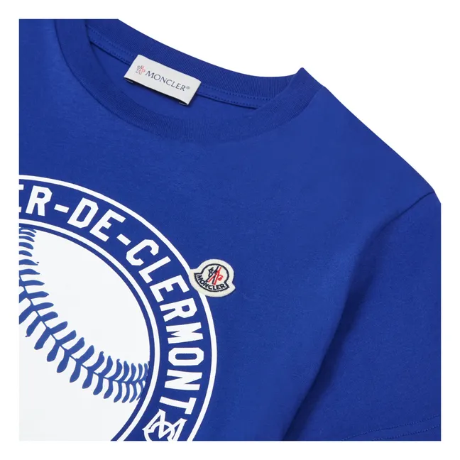 Baseball T-shirt | Indigo blue