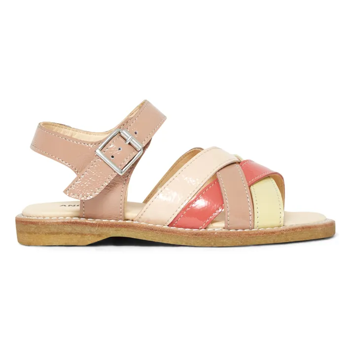 Sandales Brides Croisées | Camel- Image produit n°0