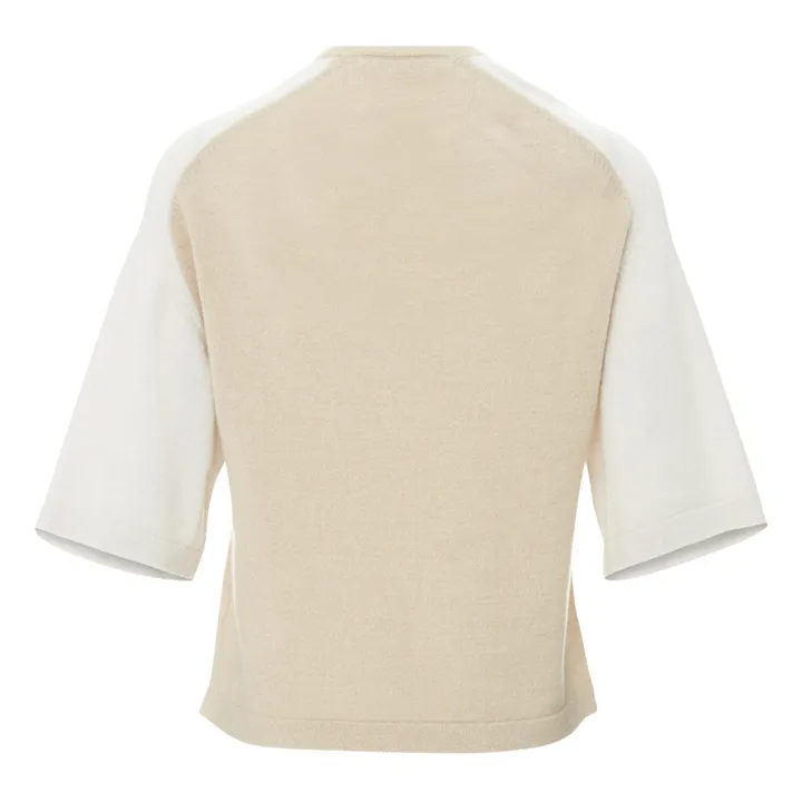 Jersey de lana merina Wicki | Crema- Imagen del producto n°4