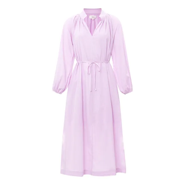 Vestido Arabella de popelina de algodón | Lila