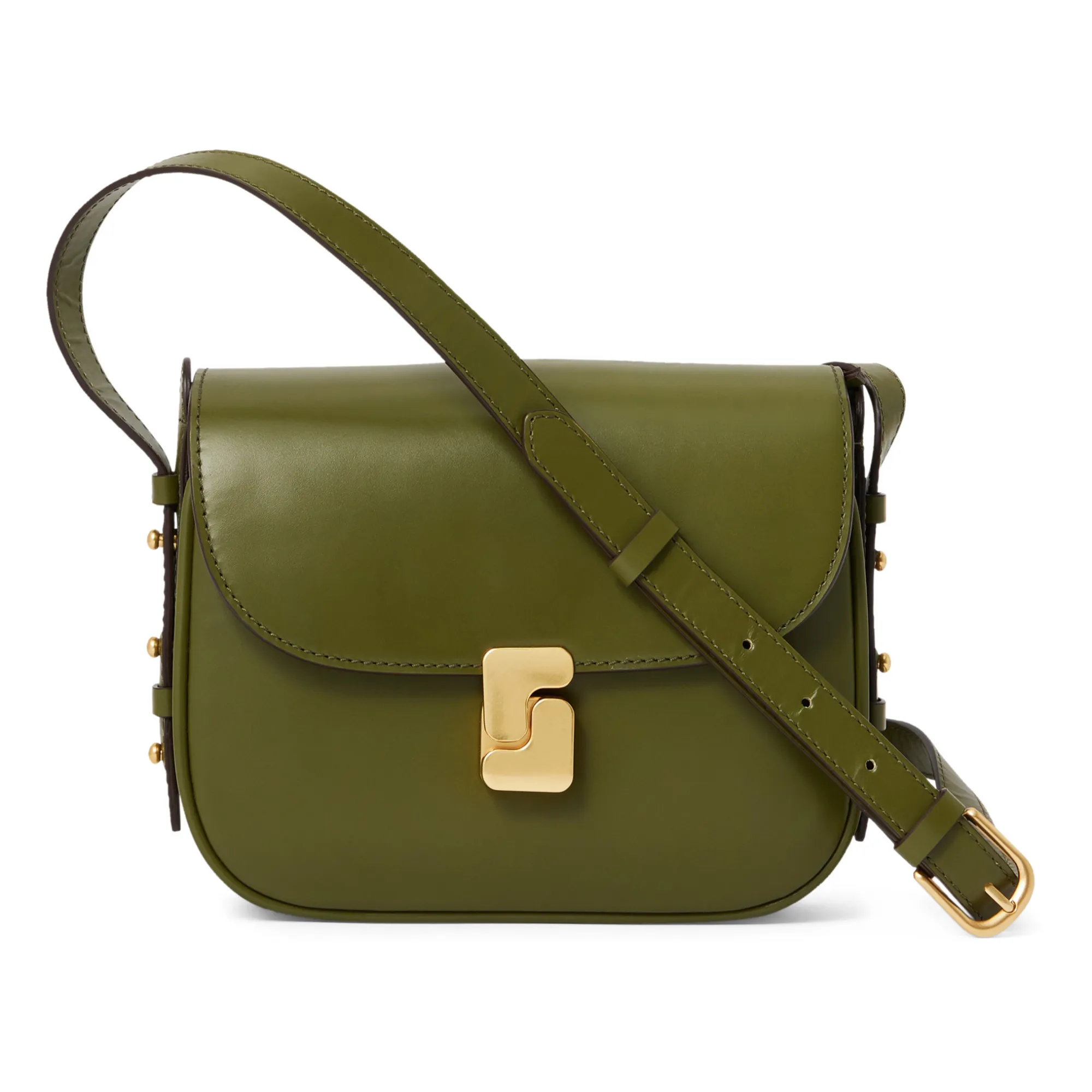 Soeur - Bellissima Leather Mini Bag - Olive green | Smallable