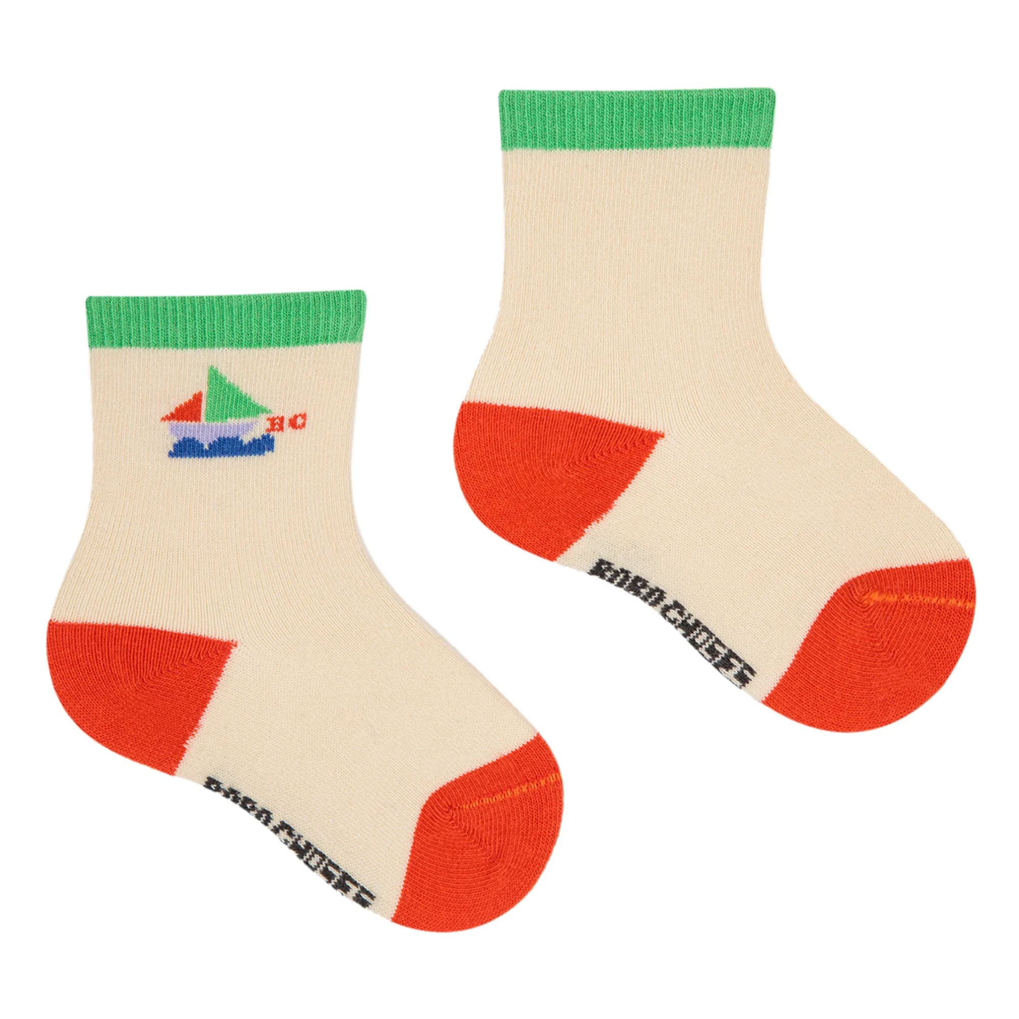 Bobo Choses - Chaussettes - Coton/Polyamide - 17/19 - Ecru