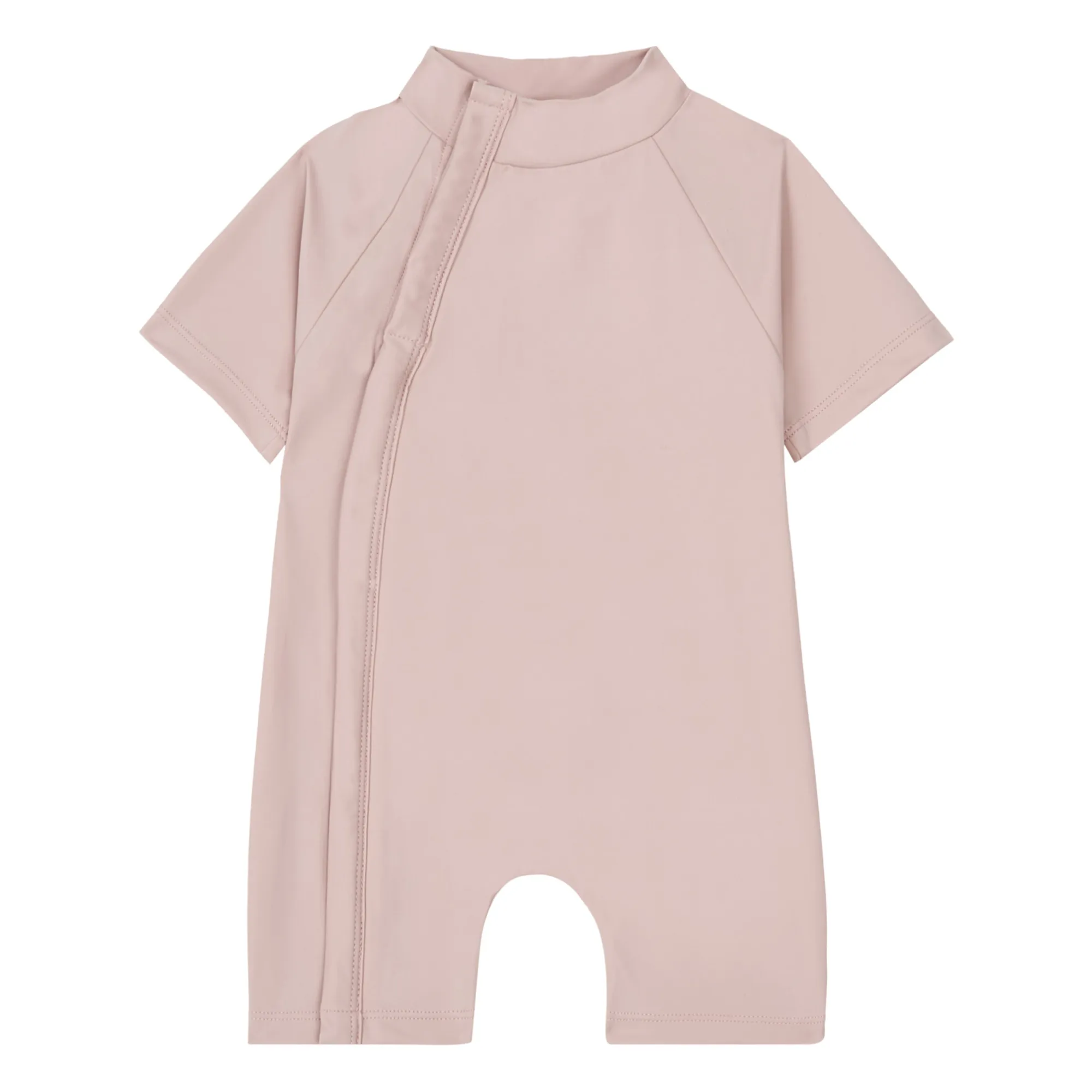Ina Swim Pink Zimmi Recycled Nylon Rash Guard Swimsuit