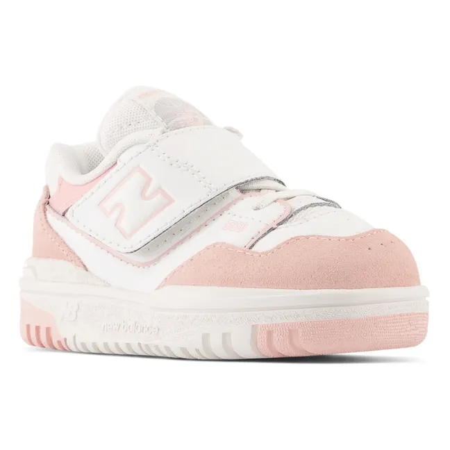 Classic Lace-up and Velcro 550 Sneakers | Pale pink