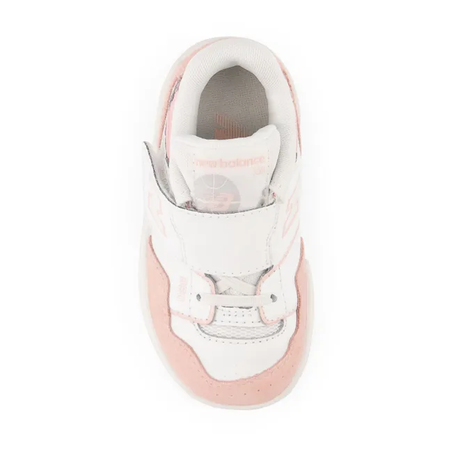 Classic Lace-up and Velcro 550 Sneakers | Pale pink