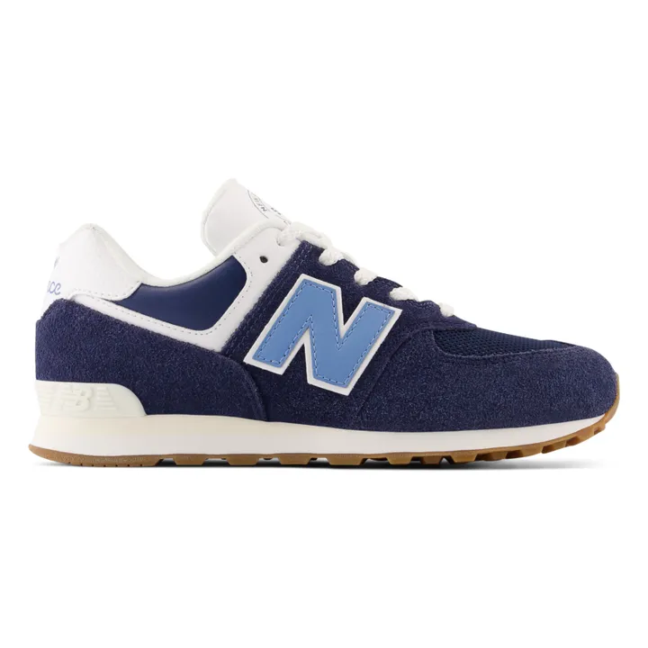 Suede Lace-up 574 Sneakers | Blue- Product image n°0