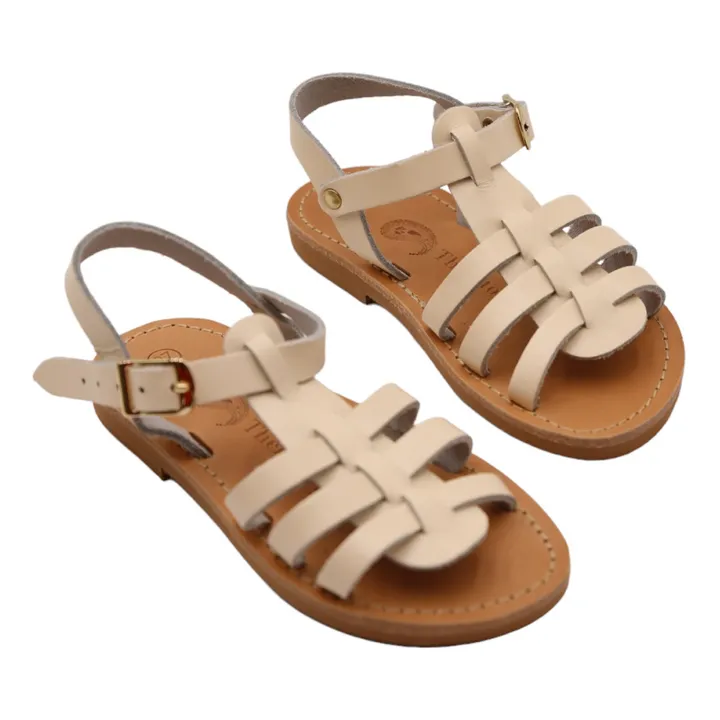 Sandales Diego | Ecru- Image produit n°1