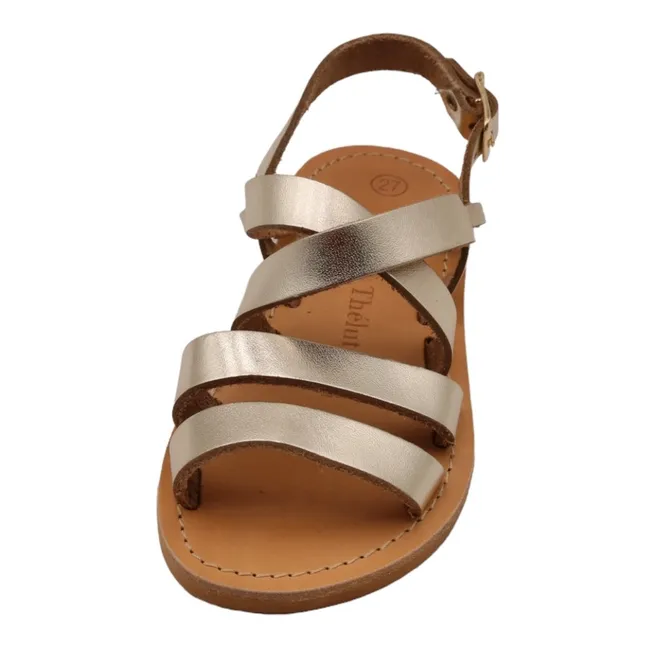 Sandalias Jackie | Dorado