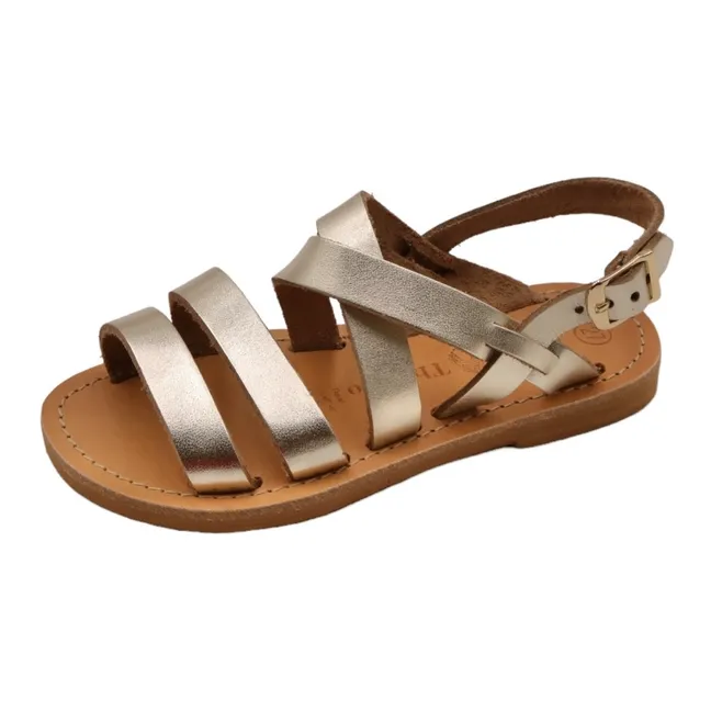 Sandalias Jackie | Dorado