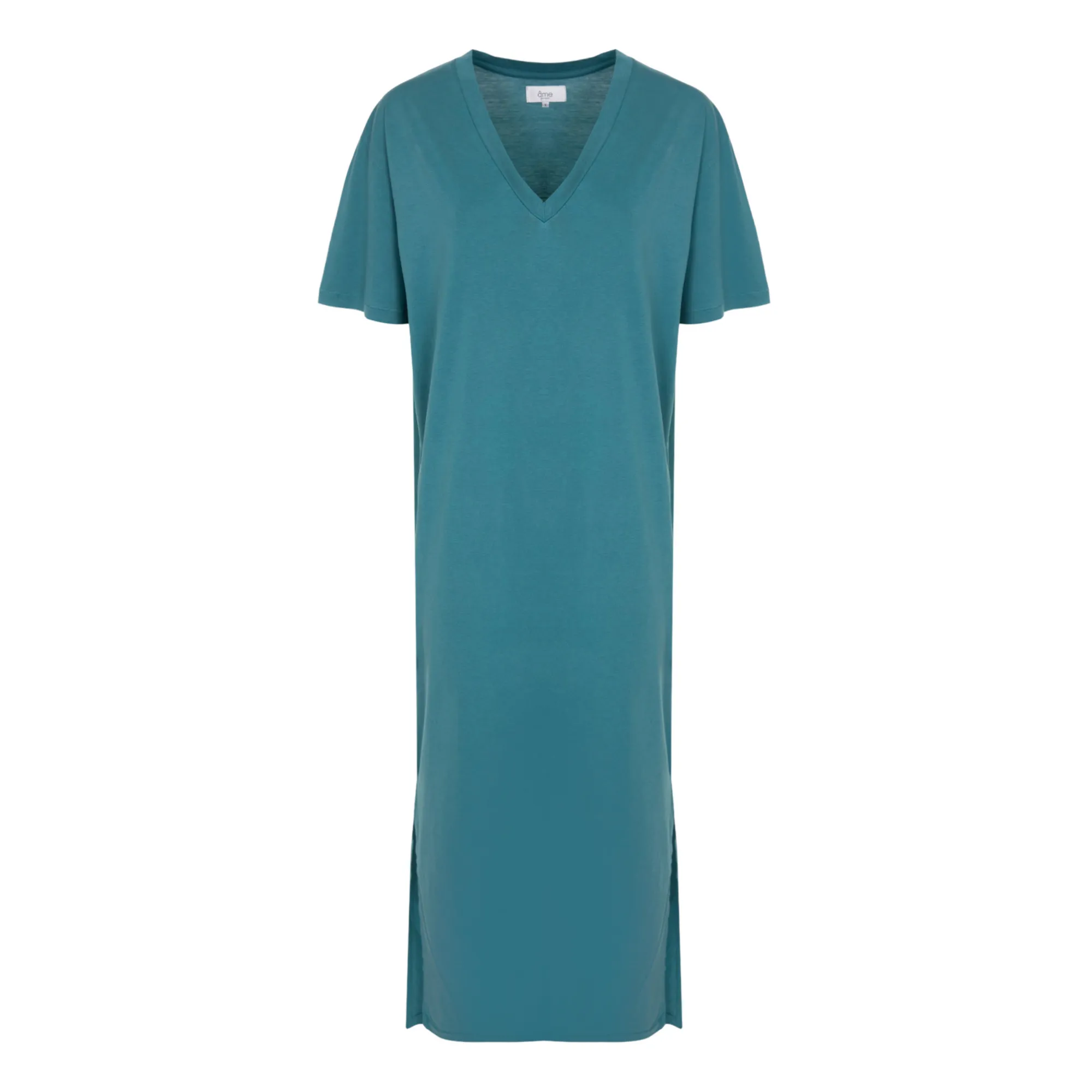 Âme Peacock Blue Heva T-Shirt Dress