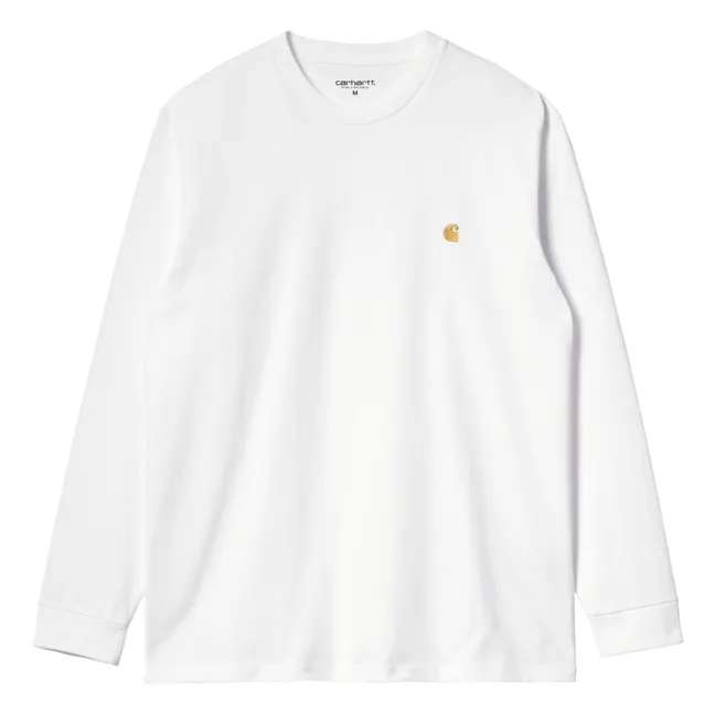 T-Shirt ML Chase Baumwolle | Weiß
