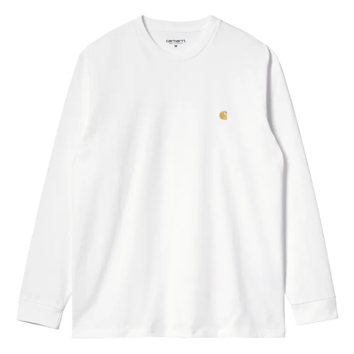 T-Shirt ML Chase Baumwolle | Weiß- Produktbild Nr. 0