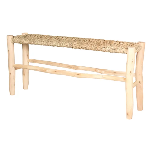 Raw Wood Bench